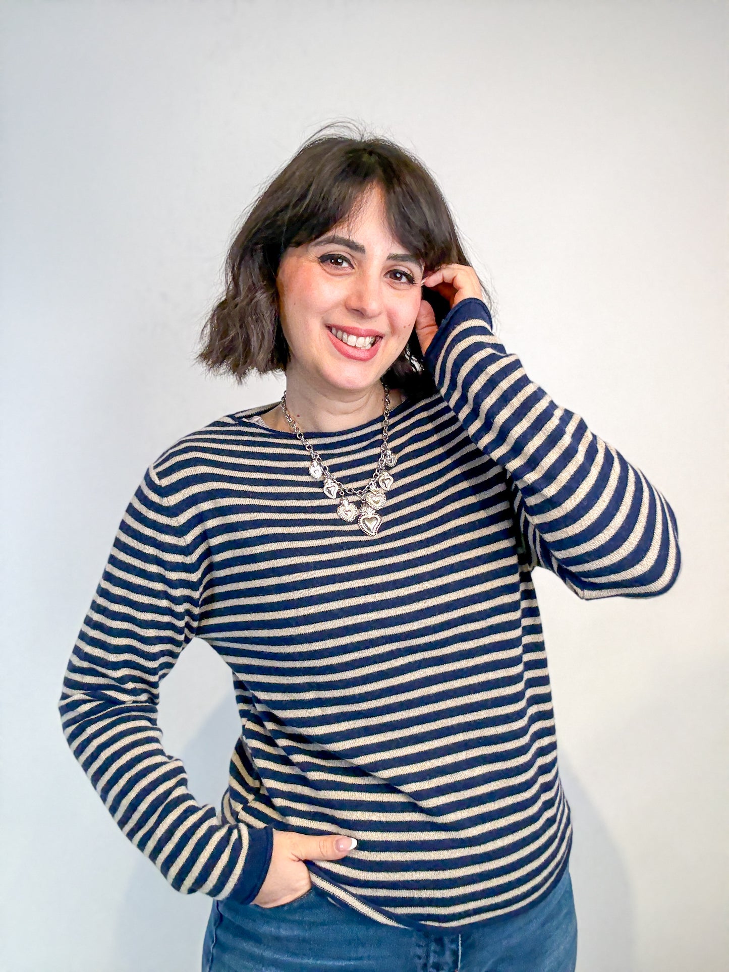 MAGLIA MISTO CASHMERE