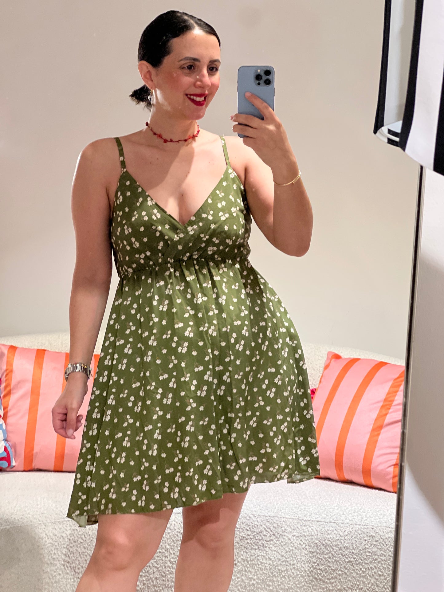 Vestito verde Moni