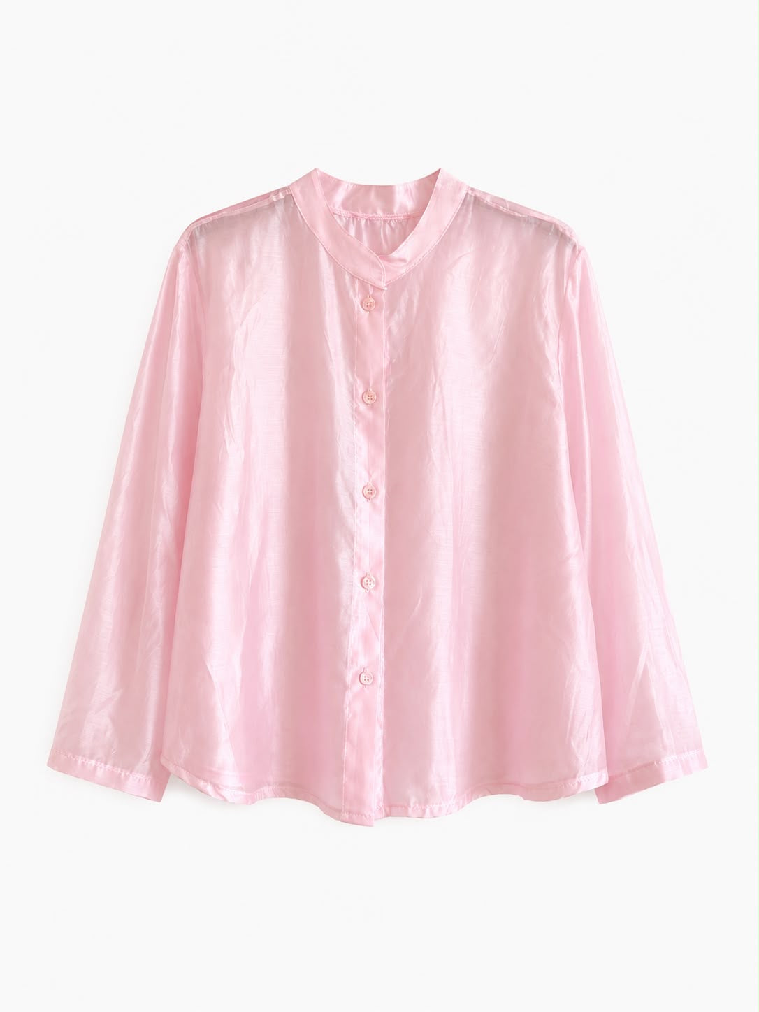 CAMICIA KOREAN MONOCHROME IN TENCEL