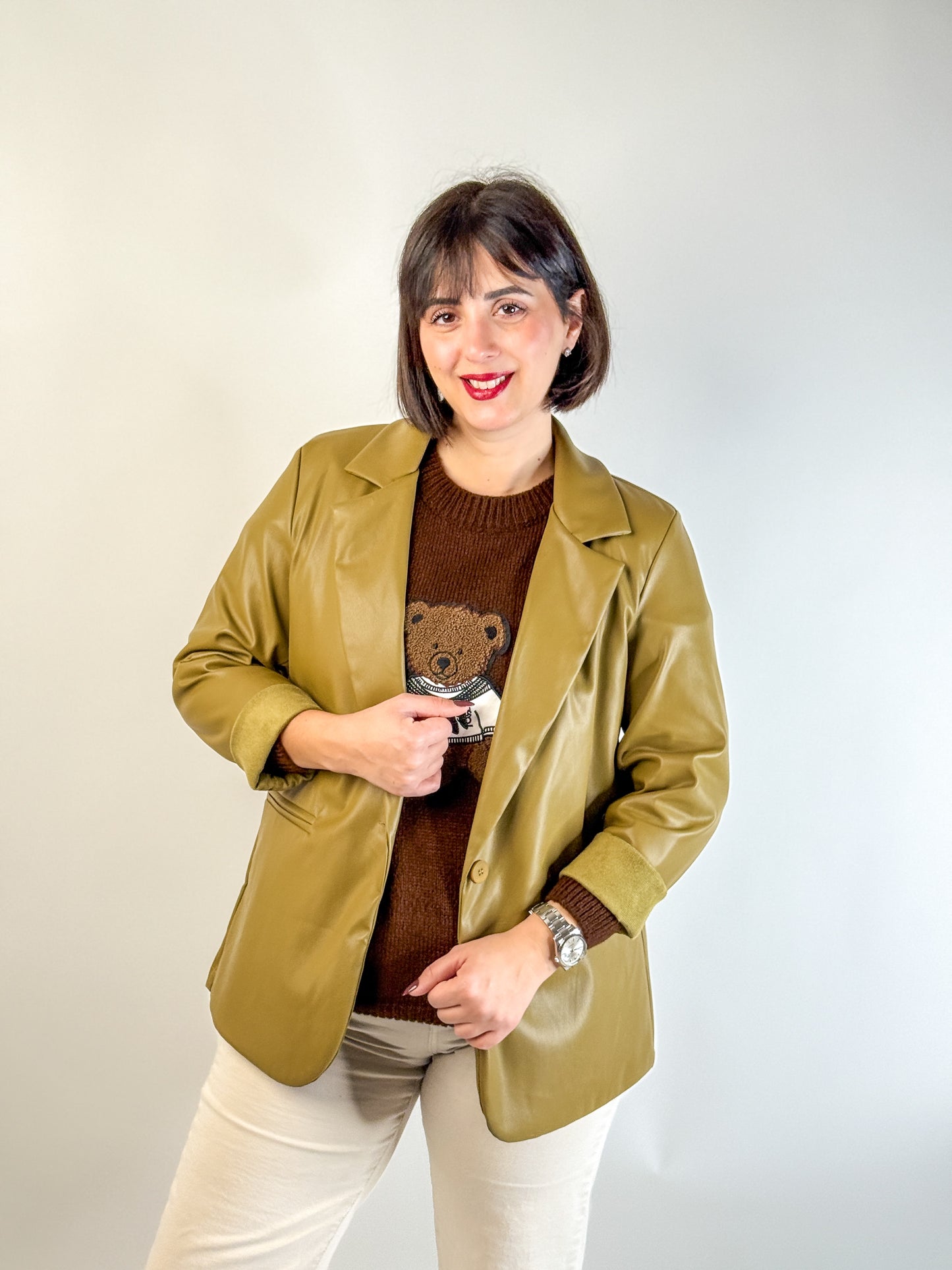 BLAZER GIORGIA ecopelle