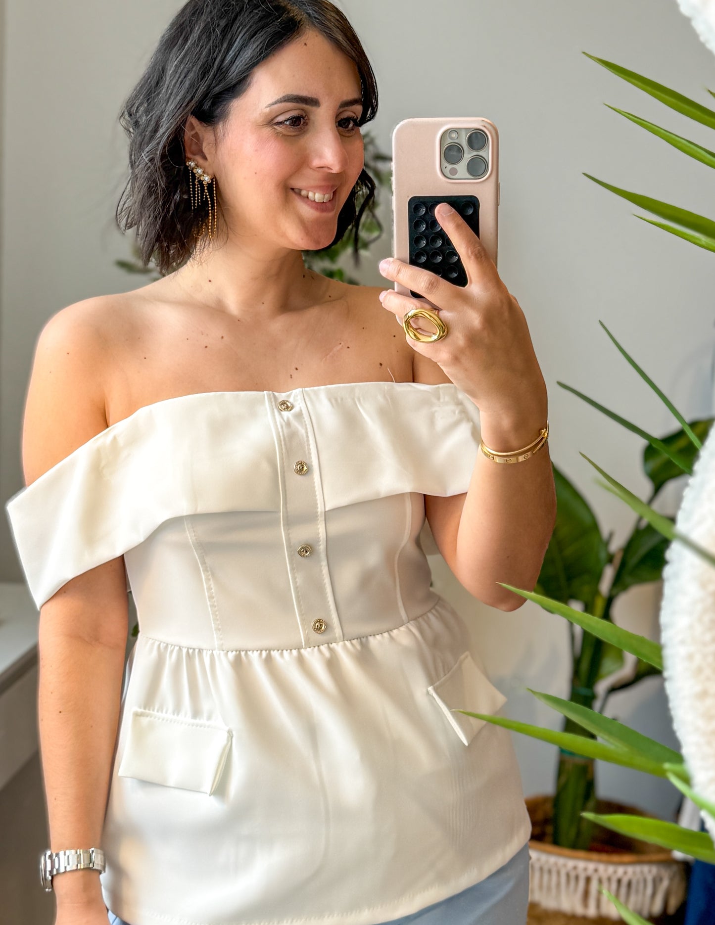 TOP GRACE CON SPALLINE