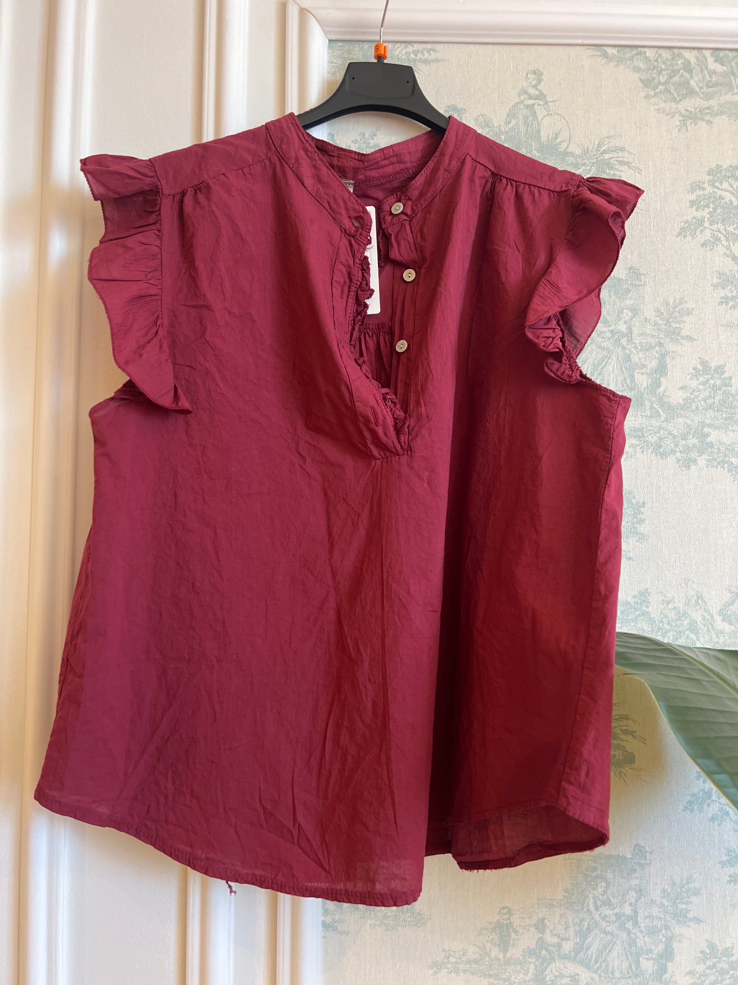 Camicia bordeaux Ale