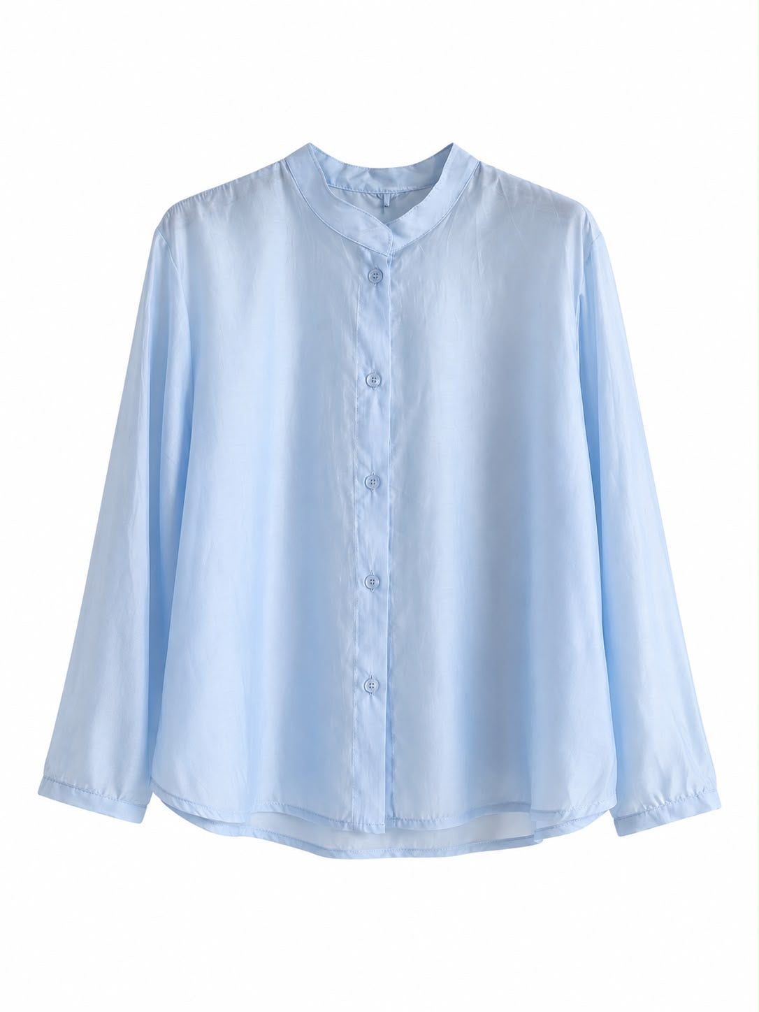 CAMICIA KOREAN MONOCHROME IN TENCEL