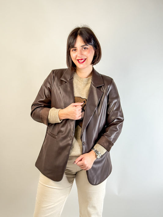 BLAZER GIORGIA ecopelle