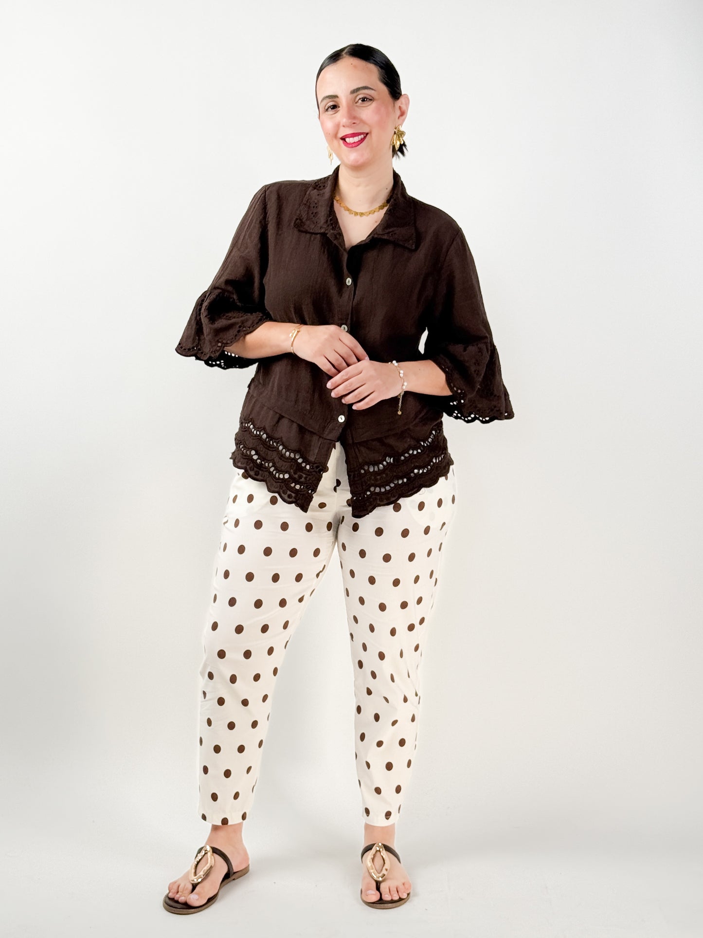 PANTALONI POIS