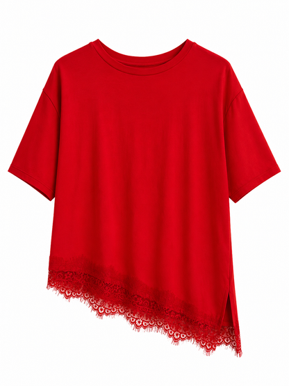 T-SHIRT IN PIZZO