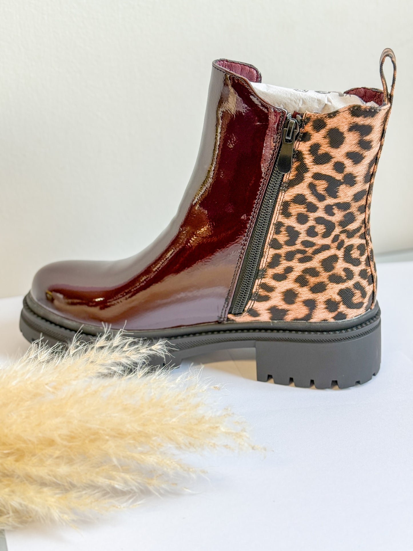 STIVALETTO lucido ANIMALIER  preordina