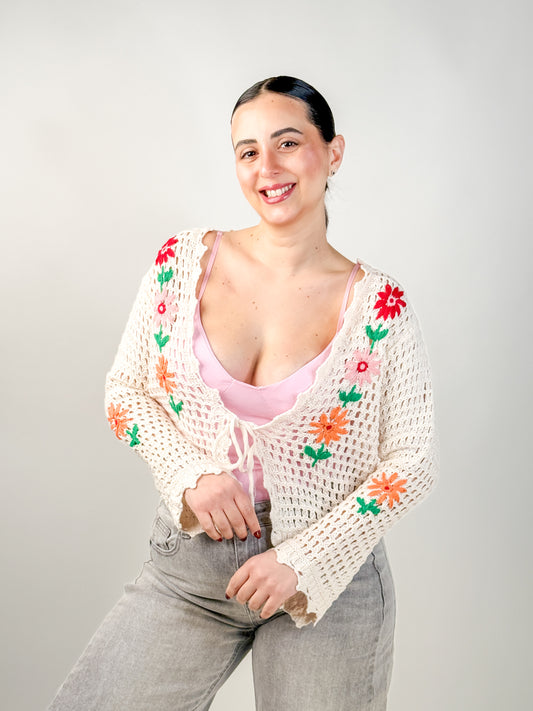 CARDIGAN CROCHET