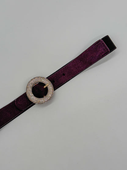 CINTURA SCAMOSCIATA BROWN