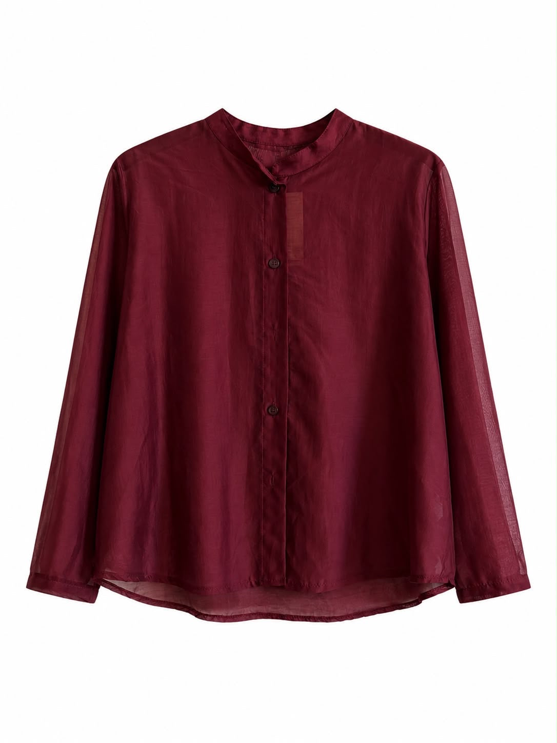 CAMICIA KOREAN MONOCHROME IN TENCEL
