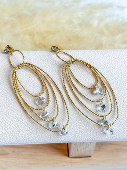 ORECCHINI GOCCIA BRILLANTE