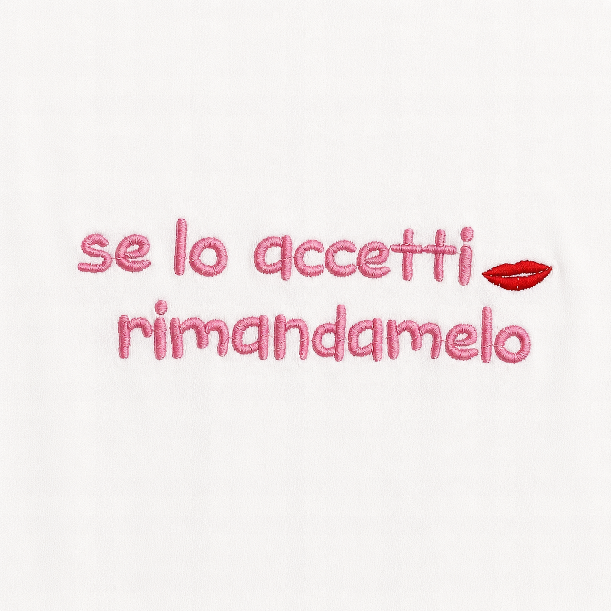 T-SHIRT se lo accetti rimandamelo