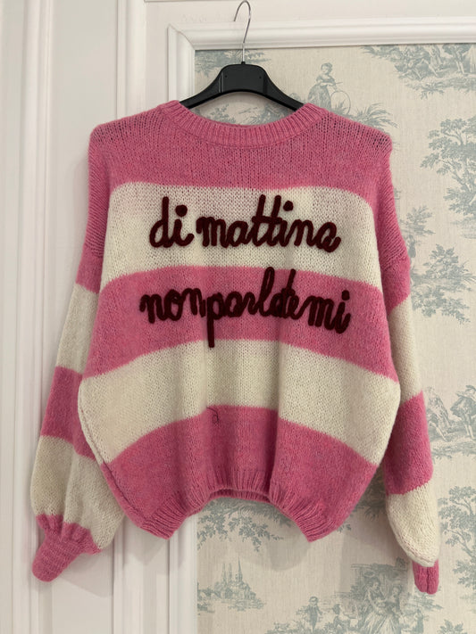 MAGLIONE “di mattina non parlatemi”