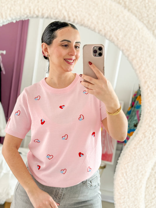 MAGLIA CUORICINI