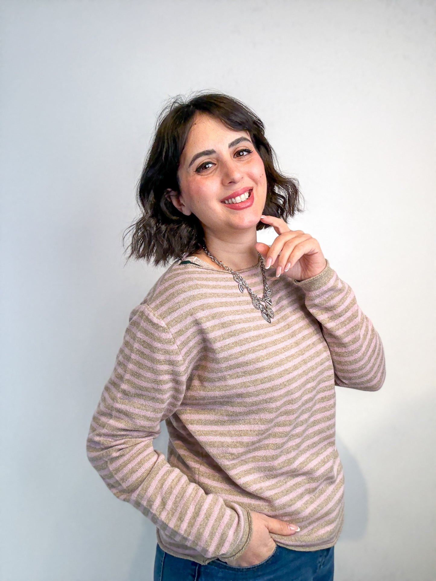 MAGLIA MISTO CASHMERE