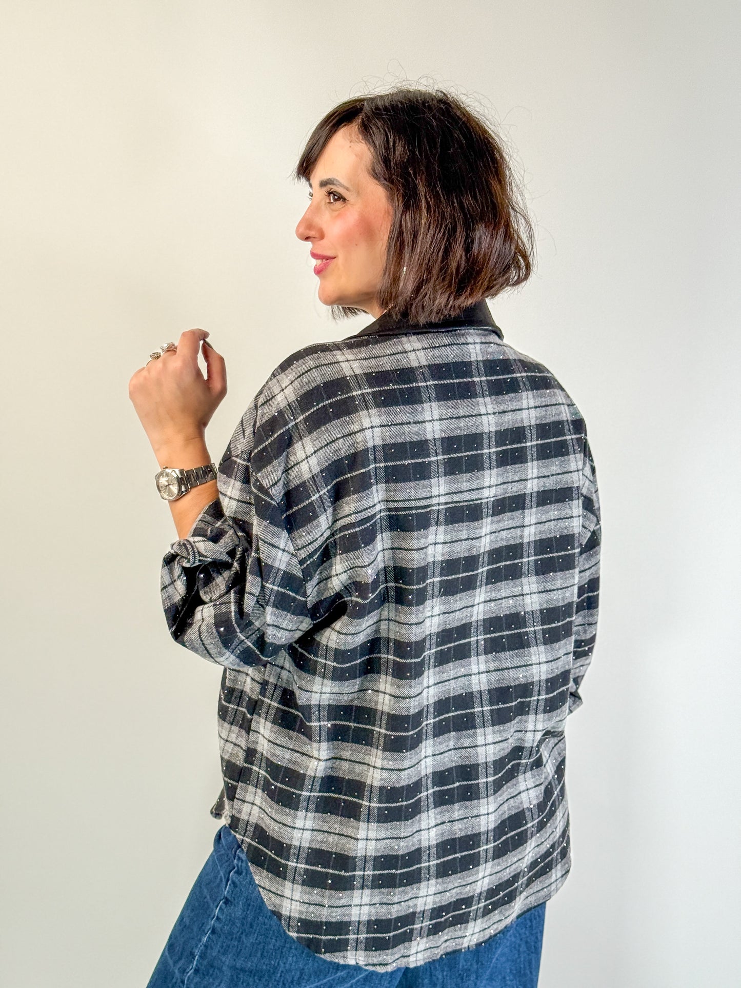 CAMICIA scozzese SHINY