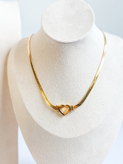 COLLANA CUORE AL CENTRO