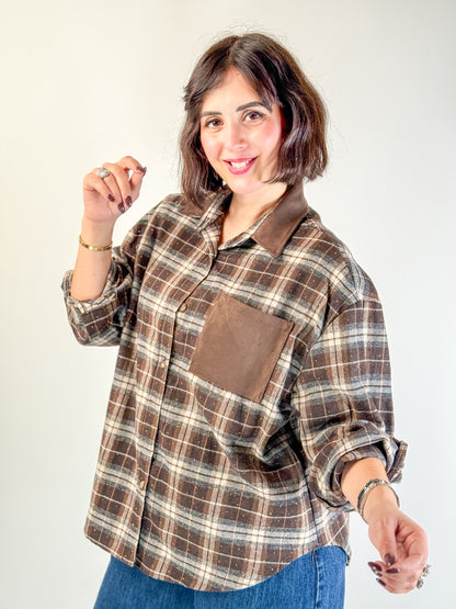 CAMICIA scozzese SHINY