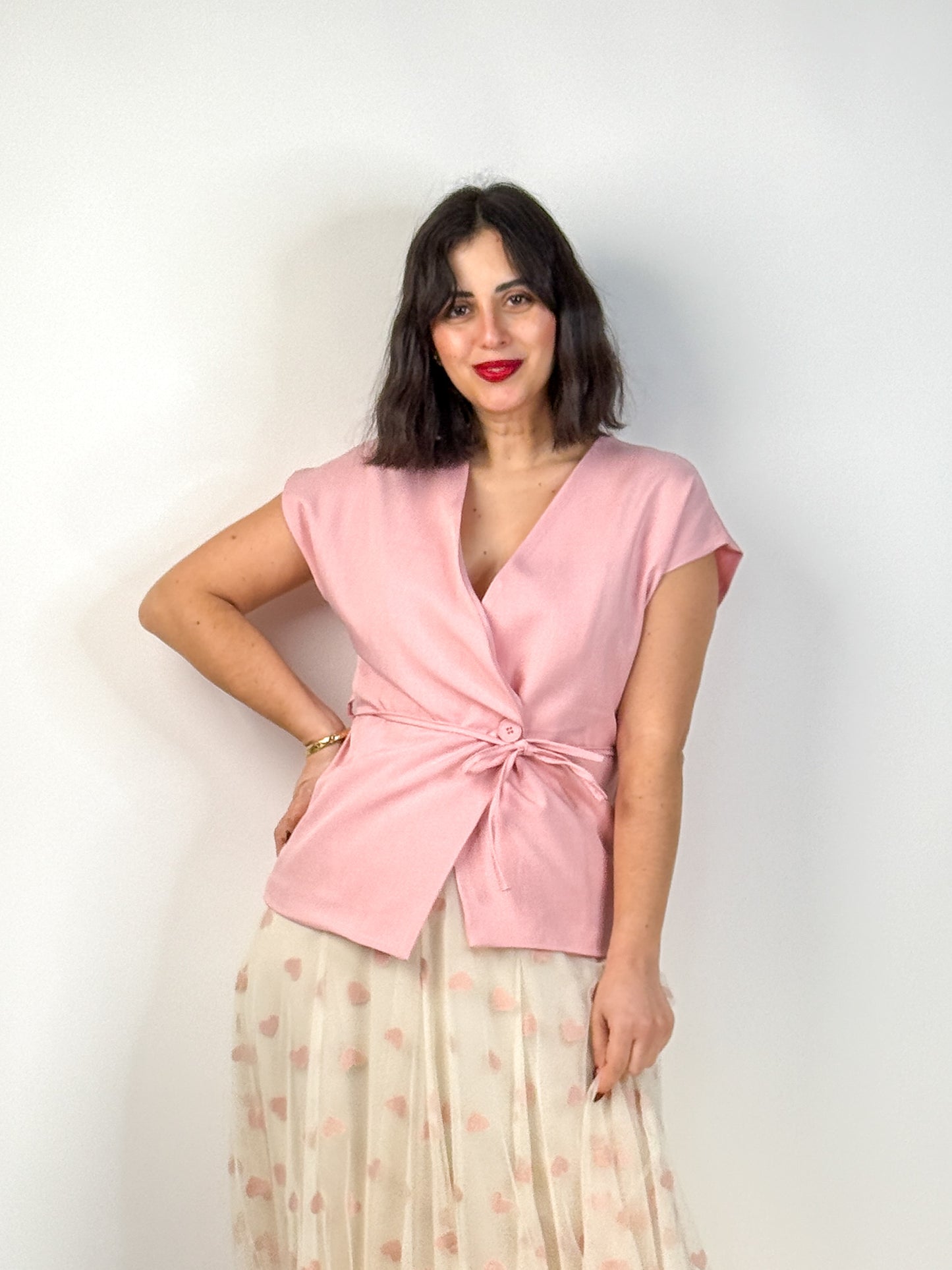 BLAZER SMANICATO FIORELLA