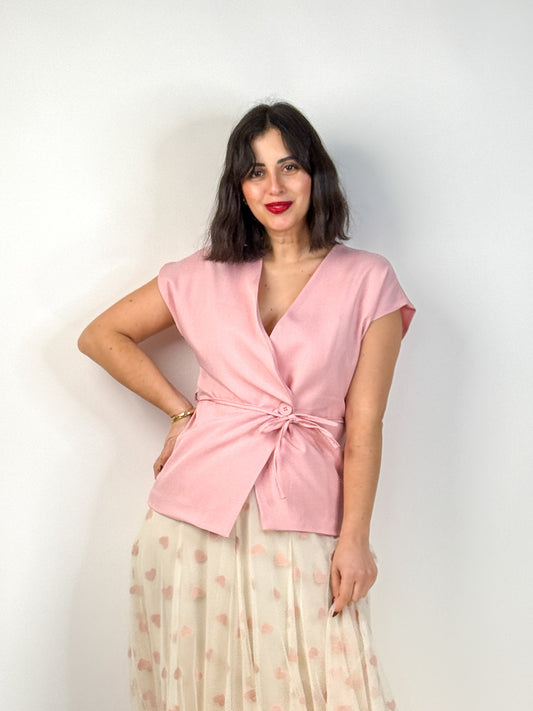 BLAZER SMANICATO FIORELLA