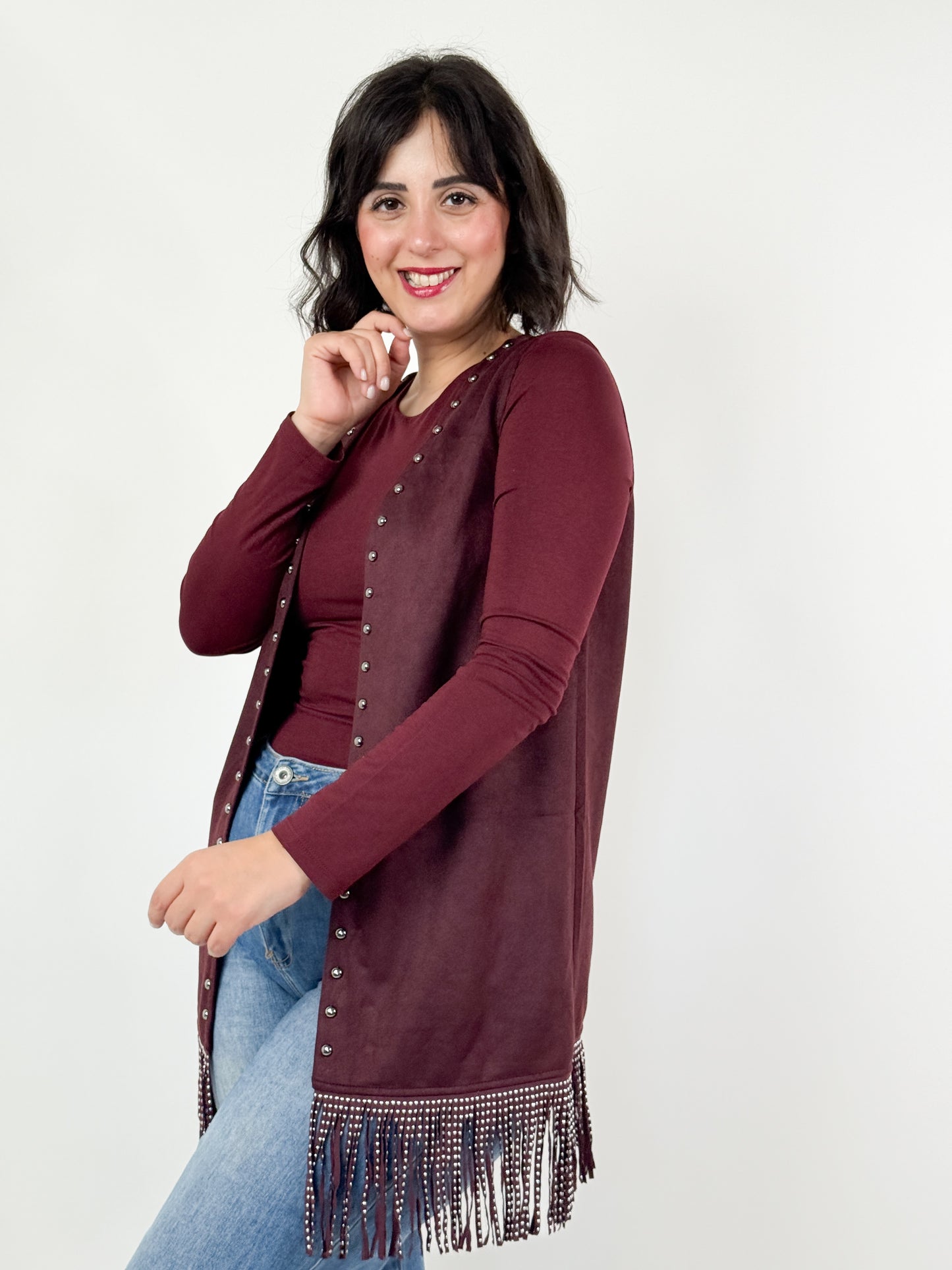 GILET STEEL ROSE
