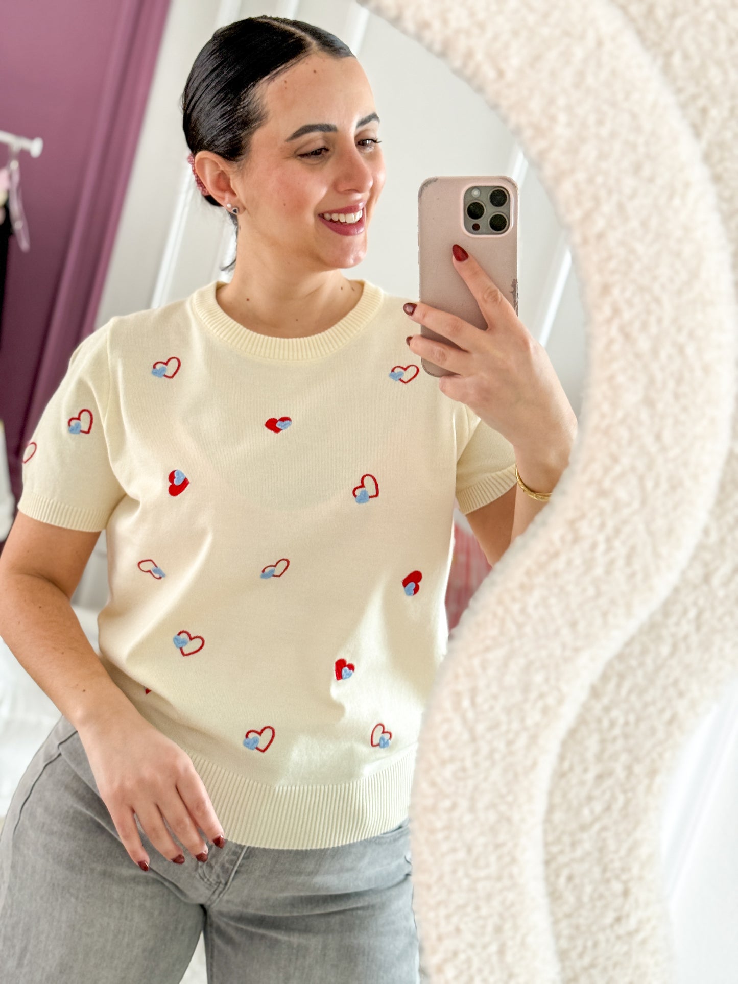 MAGLIA CUORICINI