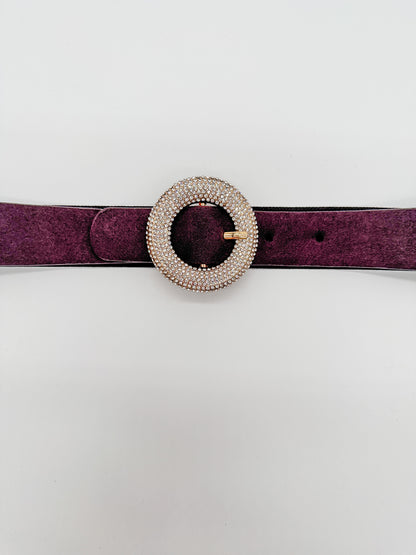 CINTURA SCAMOSCIATA BROWN