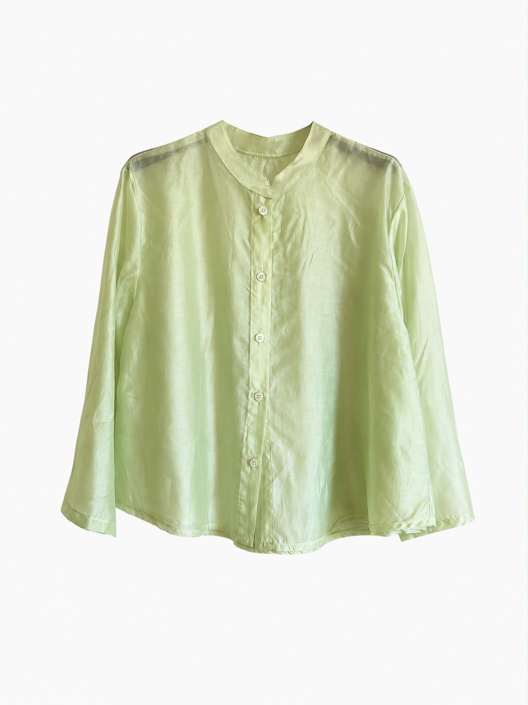 CAMICIA KOREAN MONOCHROME IN TENCEL