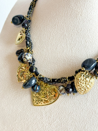COLLANA AMOUR NOIR