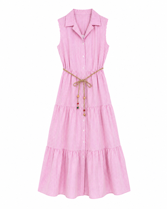 VESTITO CANDY STRIPE
