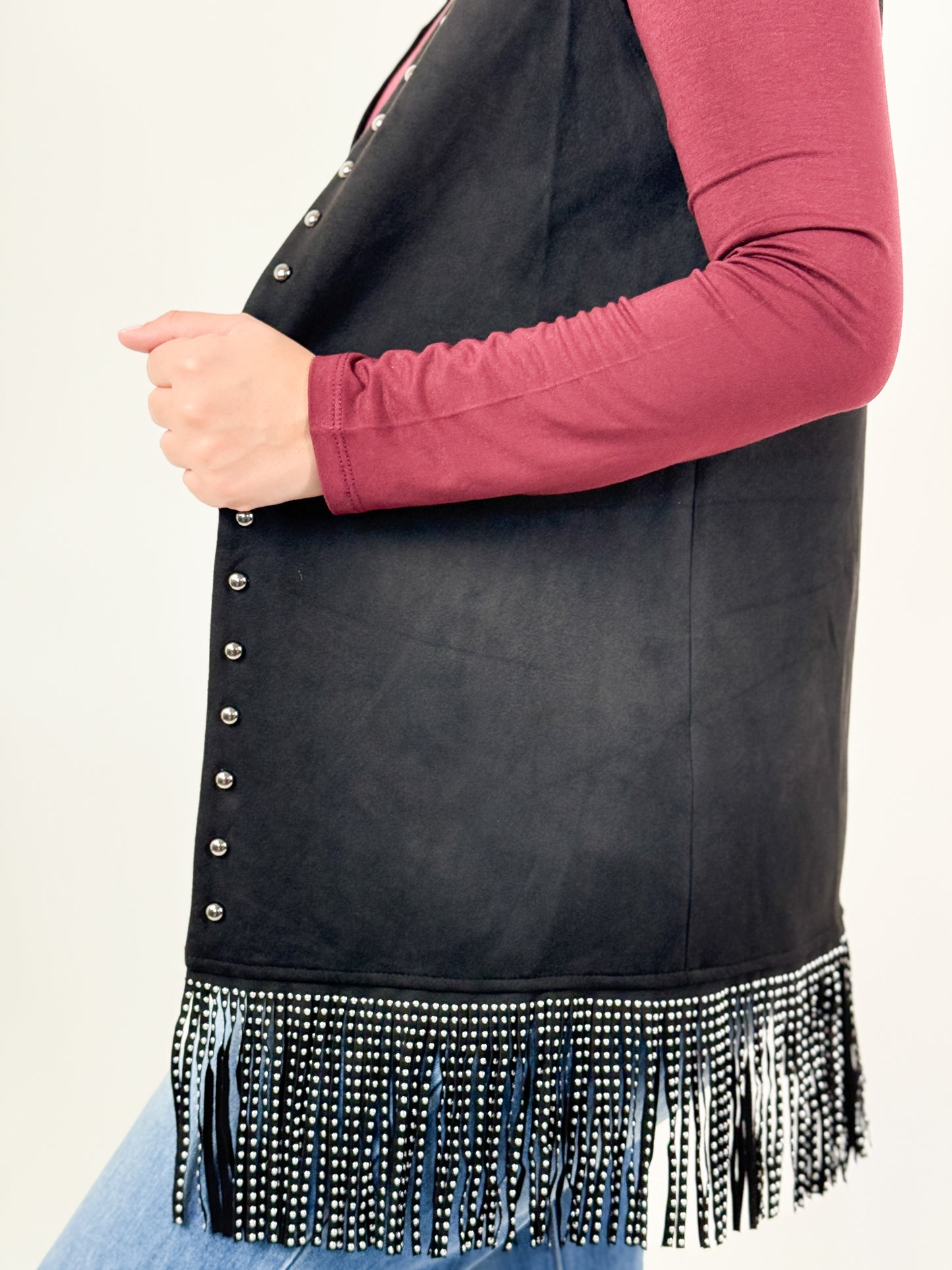 GILET STEEL ROSE