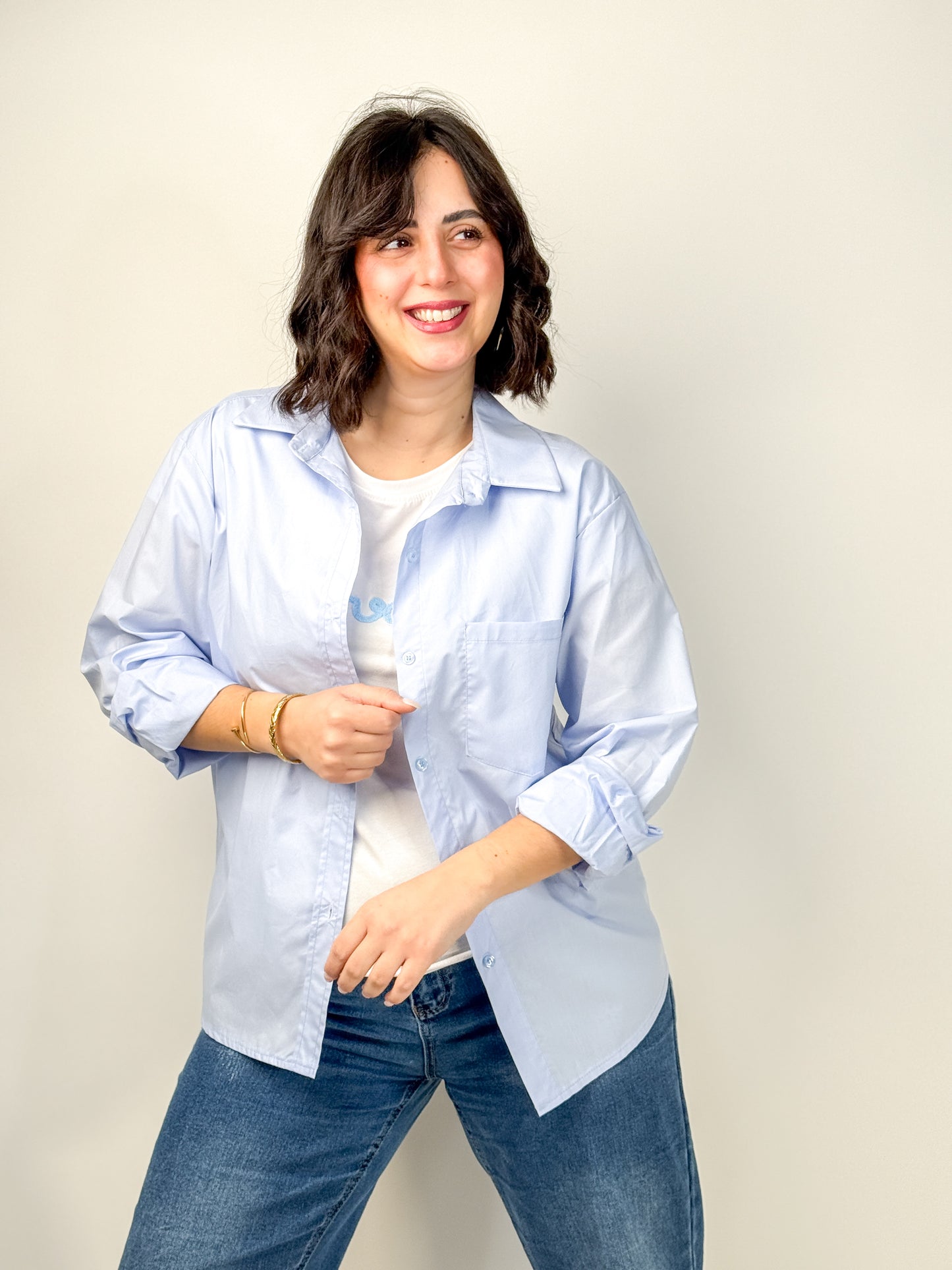 CAMICIA TINTA UNITA