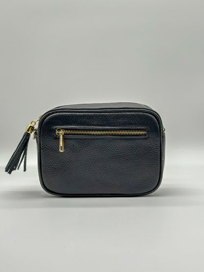 BORSA CAMILLA ZEBRATA beige e nera