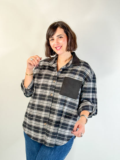 CAMICIA scozzese SHINY