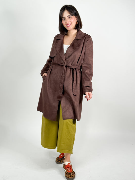TRENCH CAMOSCIO