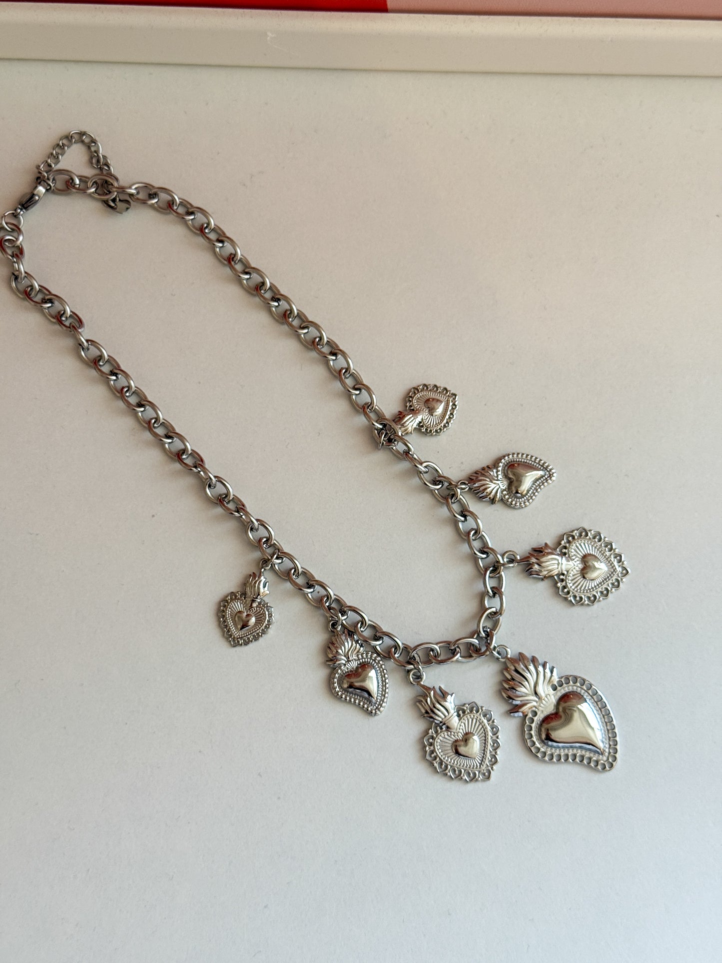 COLLANA GRANDE CUORE SACRO