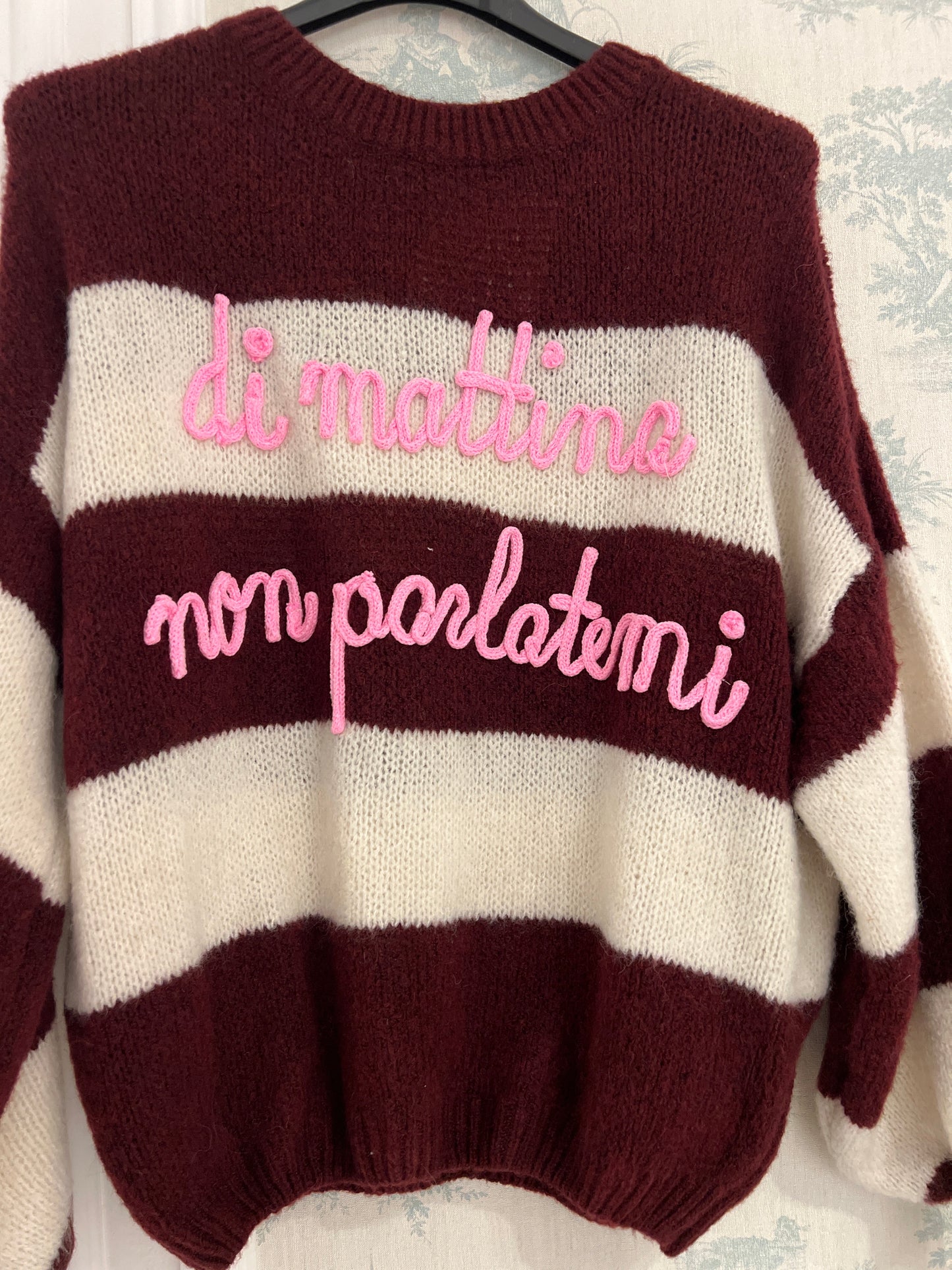MAGLIONE “di mattina non parlatemi”