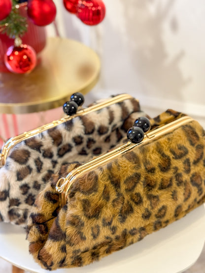 CLUTCH BAG ANIMALIER
