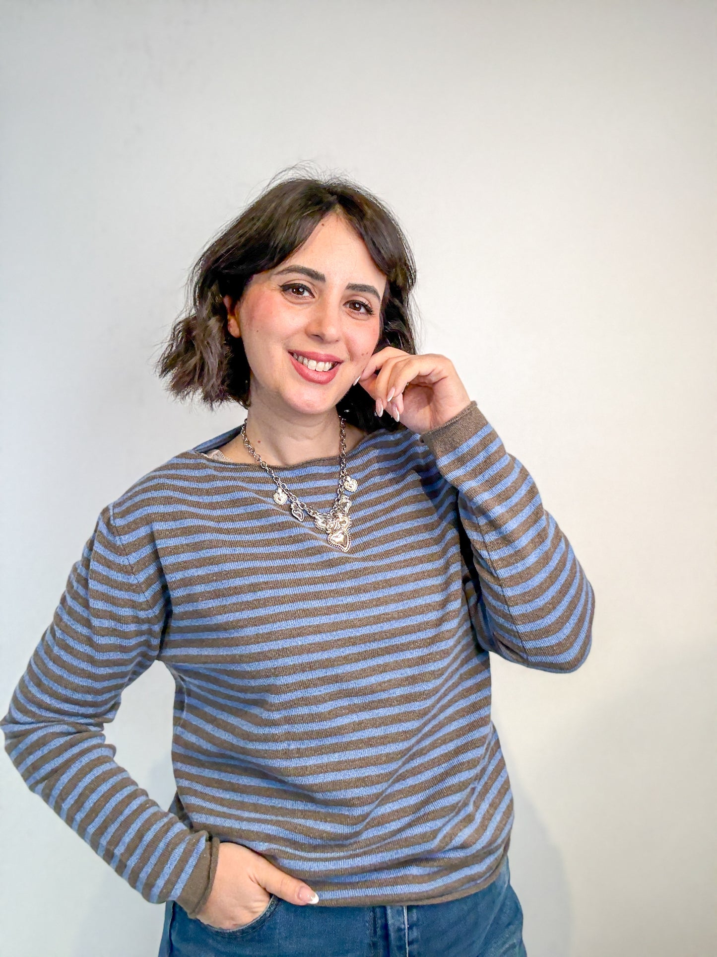 MAGLIA MISTO CASHMERE