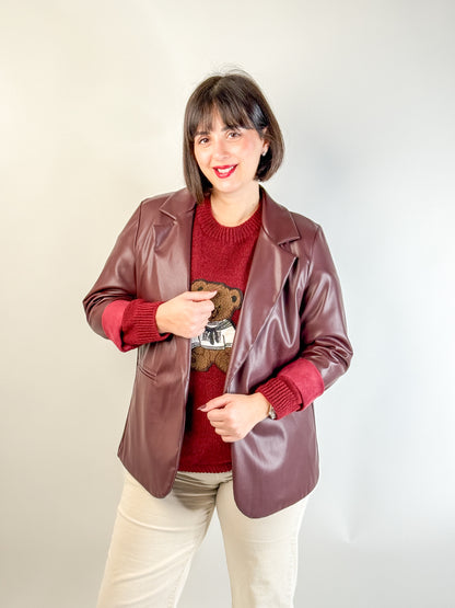 BLAZER GIORGIA ecopelle