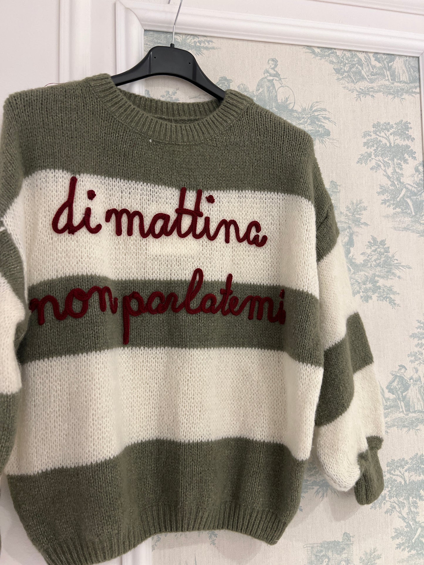 MAGLIONE “di mattina non parlatemi”