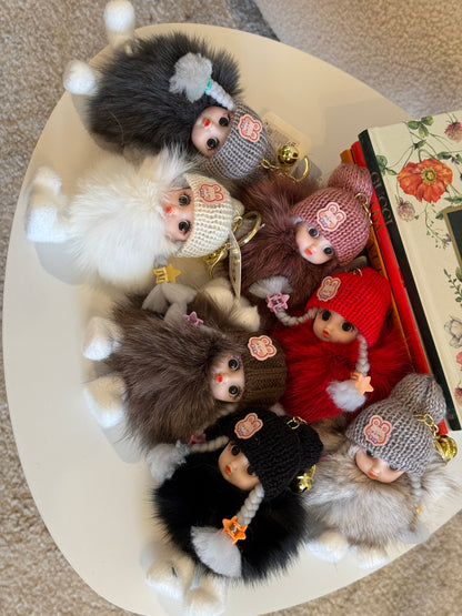 BIMBA MONELLA PORTACHIAVI SONAGLIO