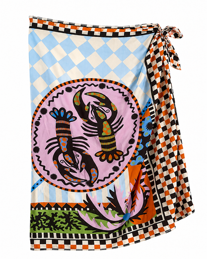 PAREO MINI LOBSTER AZZURRO
