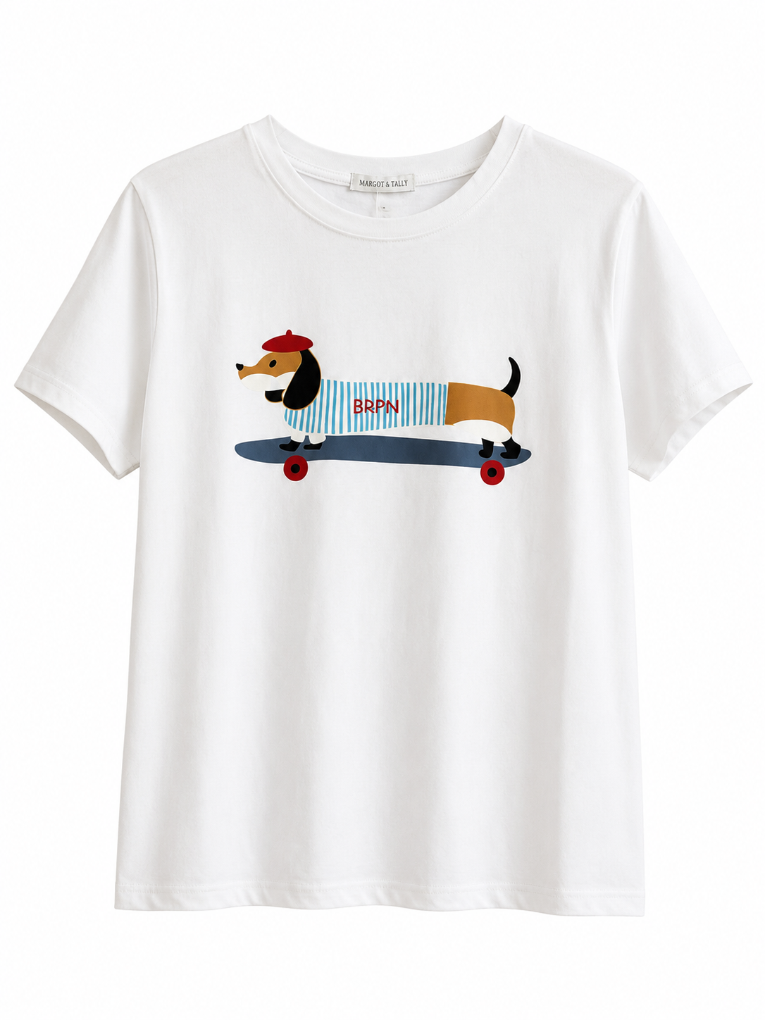 T-SHIRT BASSOTTO SKATER