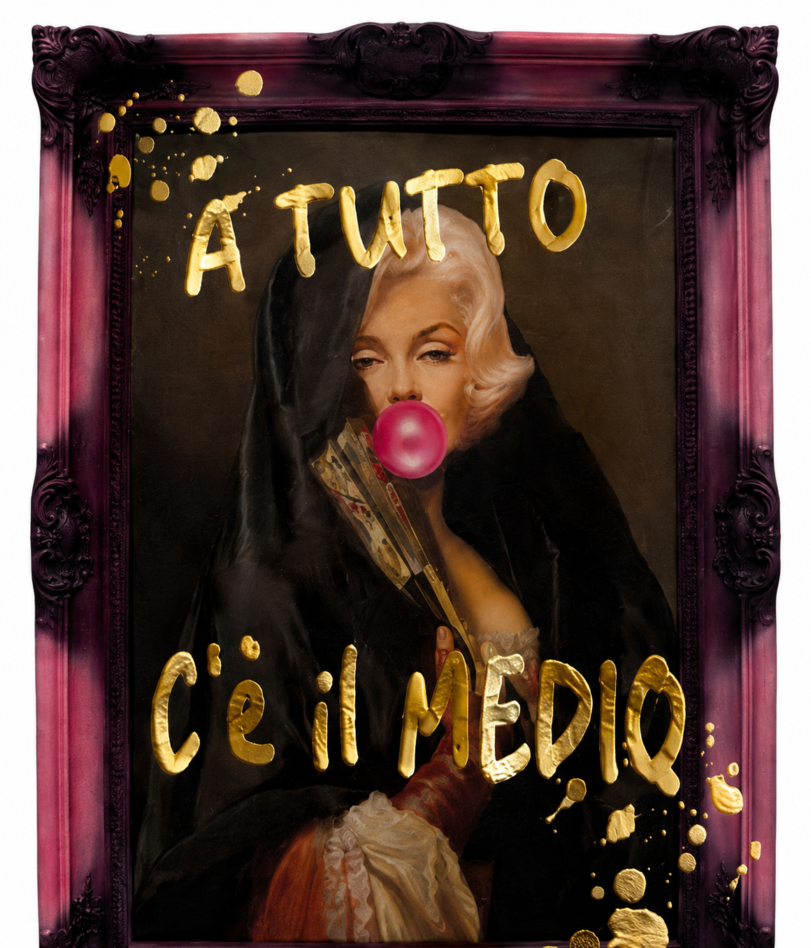 T-SHIRT SLIM “a tutto c’è il medio”