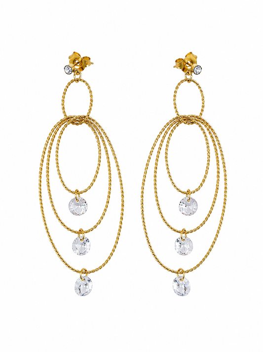 ORECCHINI GOCCIA BRILLANTE